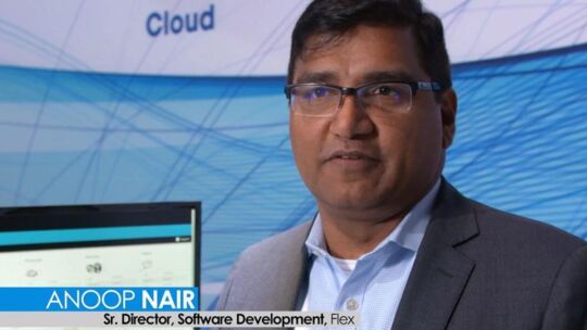 anoop nair sr. director of software development at Flex