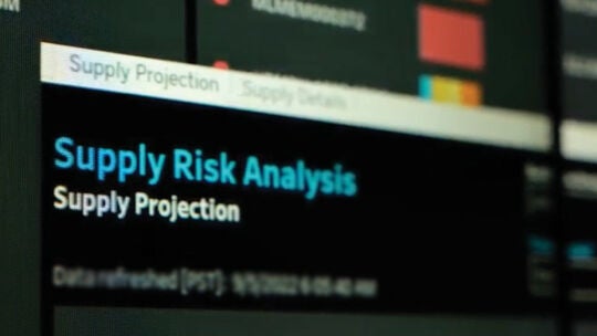 flex pulse supply chain visualization risk analysis