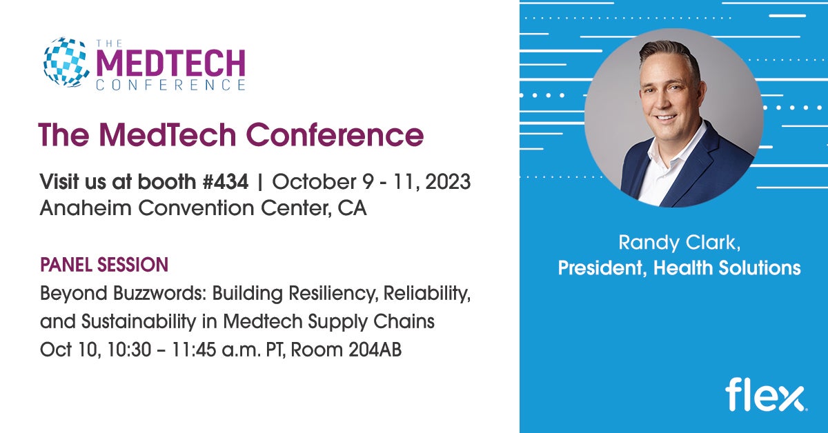 The MedTech Conference October 10, 2023 | Anaheim Convention Center 10:30 AM - 11:45 AM PT